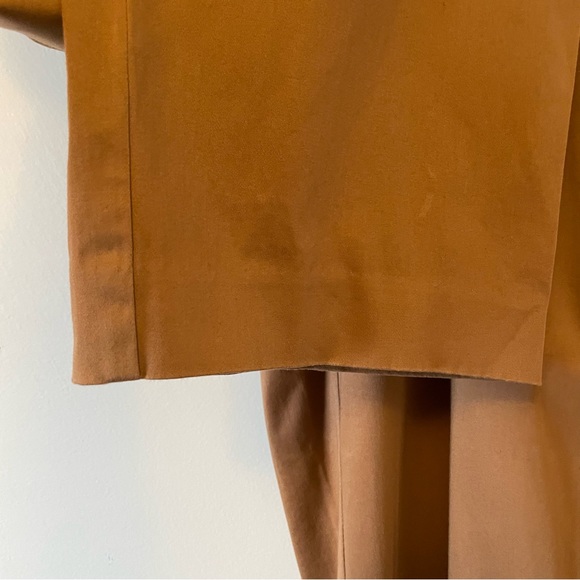 Liz Claiborne-ANISSA Tan Colour High Rise Pant 98% Cotton 2 % LYCRA Size 12 - Picture 6 of 16
